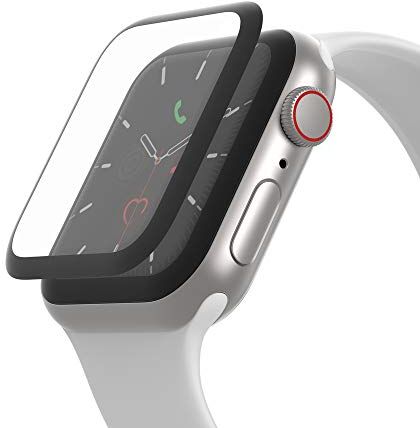 Belkin Proteggi schermo per Apple Watch Series 5 e Series 4 (Pellicola protettiva con copertura da bordo a bordo per lo schermo dell'Apple Watch da 40 mm)