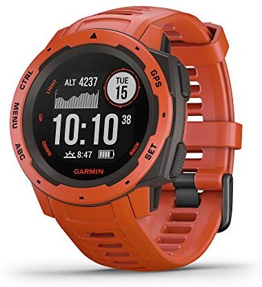 Garmin Instinct Flame Red Sportwatch GPS, Regular, Rosso