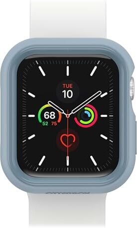 OtterBox Bumper Apple Watch Series SE (2nd/1st gen)/6/5/4-44mm, antichock e cadute, sottile e protettivo per schermo e bordi dell' Apple Watch, Blu