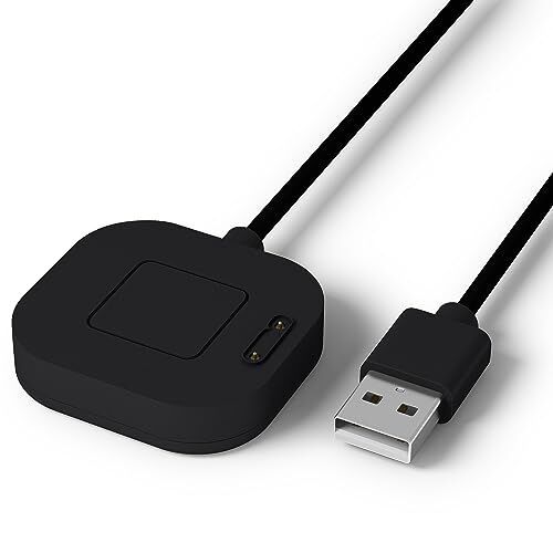 Seltureone Cavo di ricarica USB magnetico compatibile con Xplora X6 Play, cavo di ricarica USB magnetico portatile SmartWatch di ricambio per smartwatch Xplora per bambini – nero