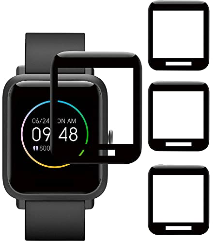 Brifu Film protettivo Compatibile con Amazfit BIP/BIP LITE/S/S LITE,[antigraffio], [senza bolle], [applicazione facile], [Pellicola protettiva morbida],[Copertura completa]【4 pezzi】