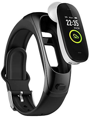 Terfox Smartwatch Earband  W1 nero con auricolare bluetooth