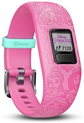 Garmin Vivofit Jr2 Disney Princess, 6+ anni, Rosa