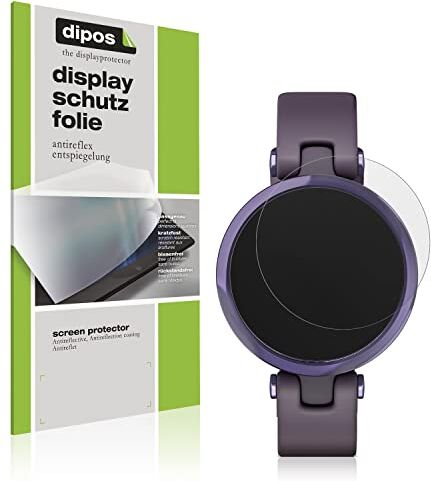 dipos I Pellicola Protettiva antiriflesso Compatibile con Garmin Lily Sport Smartwatch Pellicola di Protezione