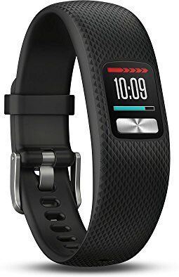 Garmin Vivofit 4, Orologio Fitness Unisex – Adulto, Nero, S/M