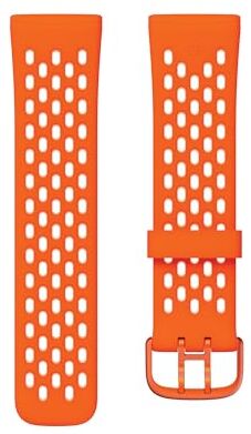 Fitbit Cinturino ufficiale Sport Sense 2 e Versa 3/4, Orange/Peach Large