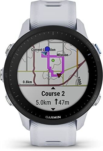 Garmin Forerunner 955 wh weißgrau