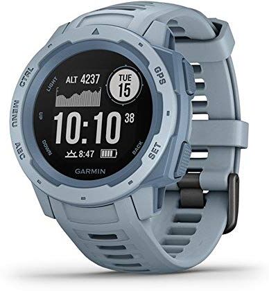 Garmin Instinct Seafoam Blue Sportwatch GPS, Regular, Blu (Azzurro)