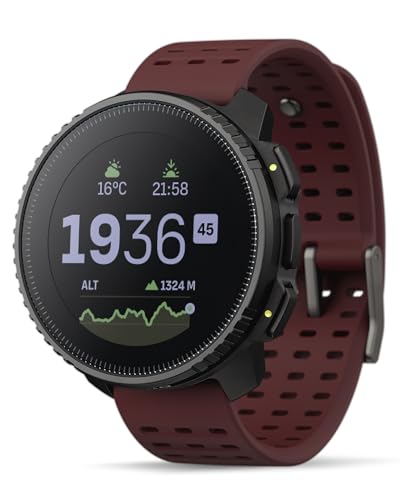 SUUNTO Vertical Orologio Sportivo Digitale Uomo, Smartwatch Impermeabile GPS Activity Tracker Dual Band, Mappe Offline, Monitoraggio Salute 24/7, 95+Sport, Cardiofrequenzimetro, Altimetro, Barometro