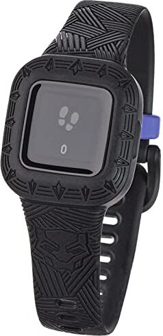 Garmin Vivofit Jr.3, Marvel (Black Panther), Orologio e Activity Tracker per Bambini, Display a colori, Passi, Sonno, Cinturino in silicone, App interattiva, Autonomia 1 anno, 4 plus(Ricondizionato)