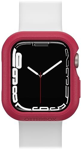 OtterBox All Day Bumper per Apple Watch Series 9/8/7 41mm, antichock e cadute, sottile e protettivo per schermo e bordi dell' Apple Watch, Rosso