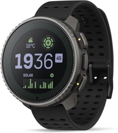 SUUNTO Vertical Orologio Sportivo Digitale Uomo, Smartwatch Impermeabile GPS Activity Tracker Bi-Band, Monitoraggio Salute 24/7, 95+Sport, Cardiofrequenzimetro, Altimetro, Barometro, Ricarica Solare