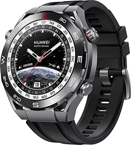 Huawei OROLOGIO Ultimate Expedition Nero, Nero, misura unica, Classico