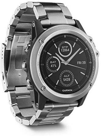 Garmin Fenix 3 Sapphire Edition Titanium Multi-Sport Training, Smartwatch GPS, Titanio