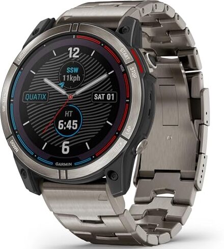 Garmin Smartwatch Unissex Quatix® 7X Sapphire Solar Titan