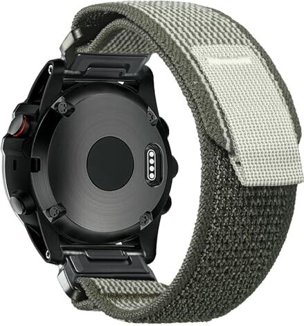 torbollo Watch Band compatibile con Garmin, cinturino sportivo intrecciato per fēnix/Forerunner/Approach/MARQ/quatix/D2 Series cinturino di ricambio robusto per gli uomini