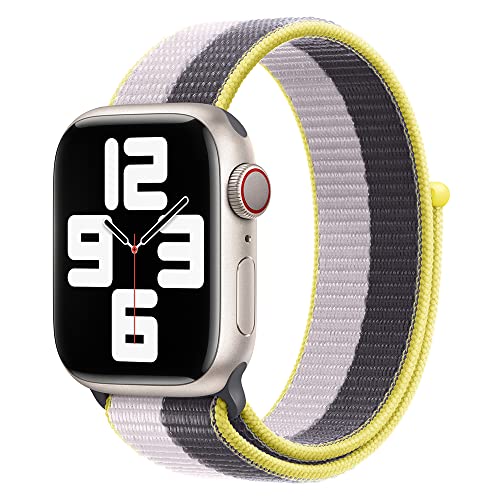 DEVIA Cinturino in velcro Ser Sport3 duo LILAC viola/nero Apple Watch (38/40/41mm), Lila, Taglia unica