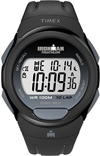 Timex T5K608 Orologio Digitale da Polso, Unisex, Resina, Nero