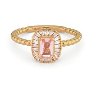 24KAE Bague avec pierres colorées – 12482Y Femmes Oxyde de zirconium en or 24KAE Bague avec pierres colorées – 12482Y Femmes Oxyde de zirconium en or