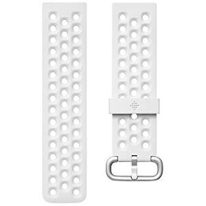 Fitbit Cinturino intercambiabile Sport Versa 2, Bianco, Larga Fitbit Cinturino intercambiabile Sport Versa 2, Bianco, Larga
