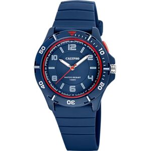 Calypso Orologio Uomo Analogico Gomma Blu Quarzo Impermeabile 10 ATM Orologio Uomo K5857/5 Sweet Time Calypso Orologio Uomo Analogico Gomma Blu Quarzo Impermeabile 10 ATM Orologio Uomo K5857/5 Sweet Time