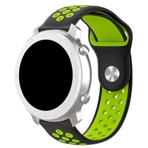 Cool SMARTPHONES & TABLETS ACCESSORIES Cinturino universale 22 mm Amazfit GTR/Stratos/Huawei/Samsung/Elite/Sunset Gomma Nero-Verde, Standard () Cool SMARTPHONES & TABLETS ACCESSORIES Cinturino universale 22 mm Amazfit GTR/Stratos/Huawei/Samsung/Elite/Sunset Gomma Nero-Verde, Standard ()