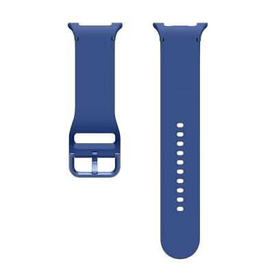 Samsung Sport Band Cinturino sportivo in gomma (M/L) per Galaxy Watch8 Watch8 Classic, Blue Samsung Sport Band Cinturino sportivo in gomma (M/L) per Galaxy Watch8 Watch8 Classic, Blue