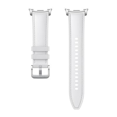 Samsung Hybrid Band (S/M/L) Cinturino elegante per Galaxy Watch8 Watch8 Classic, White Samsung Hybrid Band (S/M/L) Cinturino elegante per Galaxy Watch8 Watch8 Classic, White