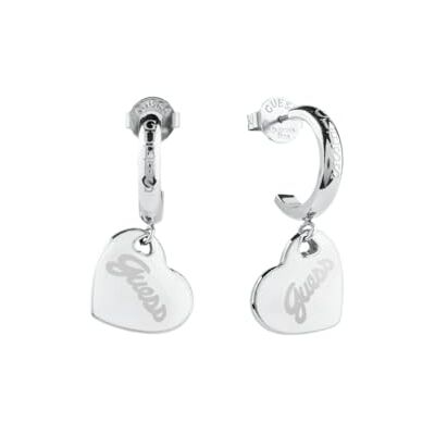 GUESS Boucles d'oreilles Vintage en acier argenté GUESS Boucles d'oreilles Vintage en acier argenté