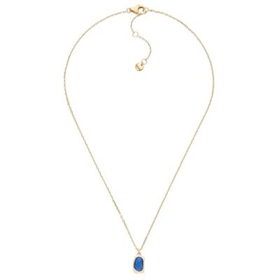 Skagen Collana da donna in acciaio inossidabile o semipreziosa con chiusura a moschettone Ciondolo in vetro di mare Skagen Collana da donna in acciaio inossidabile o semipreziosa con chiusura a moschettone Ciondolo in vetro di mare