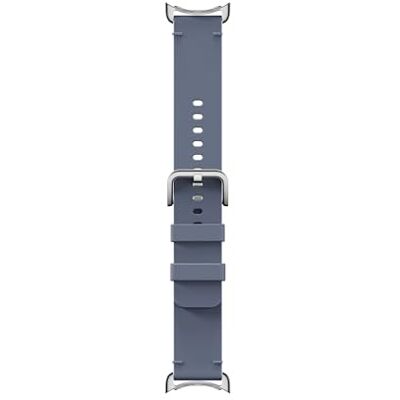 Google Cinturino in pelle lavorata per Pixel Watch Compatibile con Pixel Watch e 2, e 3 e 4 da 41 mm Grigio argento, Small (Made by ) Google Cinturino in pelle lavorata per Pixel Watch Compatibile con Pixel Watch e 2, e 3 e 4 da 41 mm Grigio argento, Small (Made by )