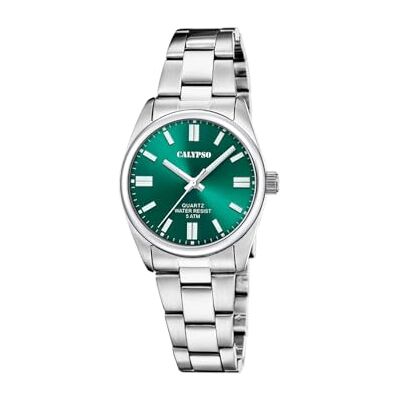 Calypso Orologio Donna Analogico in Acciaio Inossidabile 316l Argentato Calypso Orologio Donna Analogico in Acciaio Inossidabile 316l Argentato