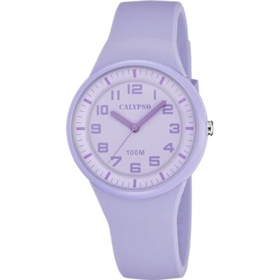 Calypso Orologio Donna Analogico in Gomma Viola Calypso Orologio Donna Analogico in Gomma Viola
