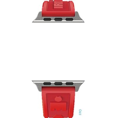 Timex Ironman TW7D10200, Cinturino per Apple Watch® (42-49 mm) in silicone, rosso Timex Ironman TW7D10200, Cinturino per Apple Watch® (42-49 mm) in silicone, rosso