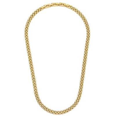 Fossil Bracciale da Donna in acciaio inox con chiusura deployante Fossil Bracciale da Donna in acciaio inox con chiusura deployante