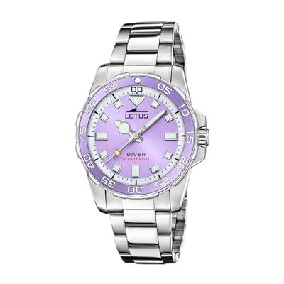 Lotus Orologio Donna Analogico in Acciaio Inossidabile 316l Argentato Lotus Orologio Donna Analogico in Acciaio Inossidabile 316l Argentato