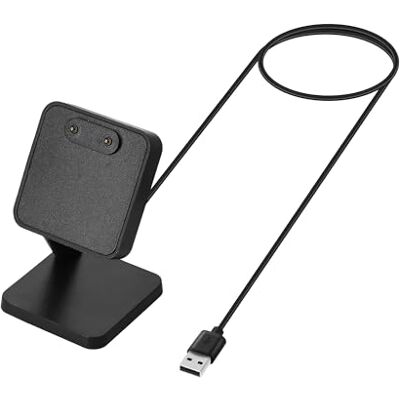 kwmobile Caricabatterie Orologio Fitness Compatibile con Samsung Galaxy Fit 3 / Huawei Watch Fit 3 USB Charger Smart Watch Stand Caricatore Smartwatch con Filo 100 cm kwmobile Caricabatterie Orologio Fitness Compatibile con Samsung Galaxy Fit 3 / Huawei Watch Fit 3 USB Charger Smart Watch Stand Caricatore Smartwatch con Filo 100 cm