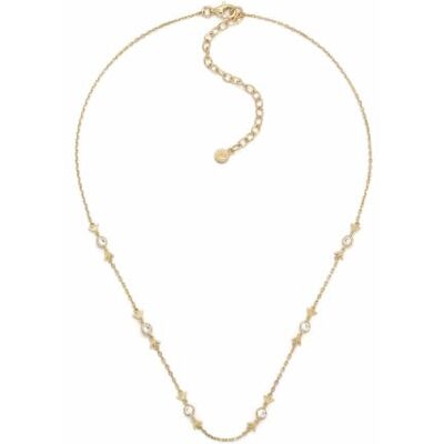Giorgio Armani Collana da donna in acciaio inossidabile o argento sterling con chiusura a moschettone, Oro scuro Giorgio Armani Collana da donna in acciaio inossidabile o argento sterling con chiusura a moschettone, Oro scuro