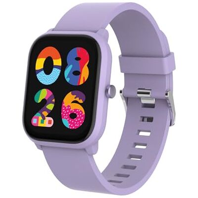 Celly , Smartwatch per Bambini con Cinturino in Silicone, con Monitoraggio Battito Cardiaco, Contapassi, Giochi, Bluetooth, App Dedicata Fit4Kid, Durata Batteria Fino a 4 Giorni, Colore Viola Celly , Smartwatch per Bambini con Cinturino in Silicone, con Monitoraggio Battito Cardiaco, Contapassi, Giochi, Bluetooth, App Dedicata Fit4Kid, Durata Batteria Fino a 4 Giorni, Colore Viola