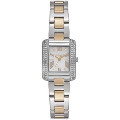 Michael Kors Orologio Emery da donna, movimento al quarzo a tre lancette da 22 mm con cinturino in acciaio inossidabile, 22 mm, Tono oro e argento Michael Kors Orologio Emery da donna, movimento al quarzo a tre lancette da 22 mm con cinturino in acciaio inossidabile, 22 mm, Tono oro e argento