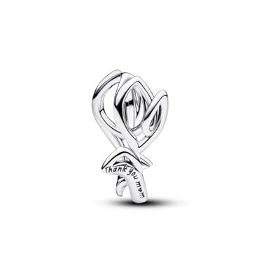 PANDORA Tulip sterling silver charm PANDORA Tulip sterling silver charm