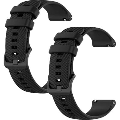 OcioDual 2 Pezzi Cinturino Orologio 22mm, Cinturino Smartwatch 22mm in Silicone, Sgancio Rapido, Cinturini Orologio Uomo, Cinturini Smartwatch, Compatibili con Modelli Universali, Nero OcioDual 2 Pezzi Cinturino Orologio 22mm, Cinturino Smartwatch 22mm in Silicone, Sgancio Rapido, Cinturini Orologio Uomo, Cinturini Smartwatch, Compatibili con Modelli Universali, Nero