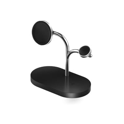 Samsung Caricabatterie a induzione S25, magnetico 15 W, ricarica simultanea: smartphone, watch, buds (caricatore totale 45 W). Stazione di ricarica 3 in 1, allineamento magnetico stabile, design Samsung Caricabatterie a induzione S25, magnetico 15 W, ricarica simultanea: smartphone, watch, buds (caricatore totale 45 W). Stazione di ricarica 3 in 1, allineamento magnetico stabile, design
