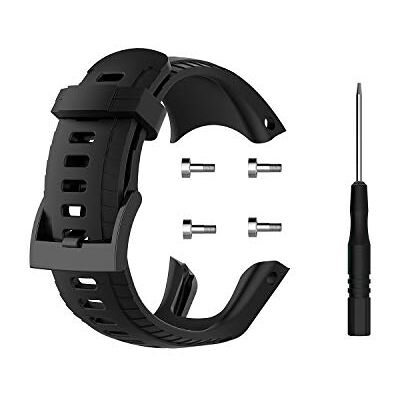 INF Bracciale compatibile con Suunto 5, cinturino in silicone, cinturino di ricambio, cinturino orologio in silicone, design classico e chic, ideale per l'uso quotidiano INF Bracciale compatibile con Suunto 5, cinturino in silicone, cinturino di ricambio, cinturino orologio in silicone, design classico e chic, ideale per l'uso quotidiano