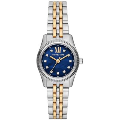 Michael Kors Orologio Lexington da donna, movimento al quarzo a tre lancette da 26 mm con cinturino in acciaio inossidabile Michael Kors Orologio Lexington da donna, movimento al quarzo a tre lancette da 26 mm con cinturino in acciaio inossidabile