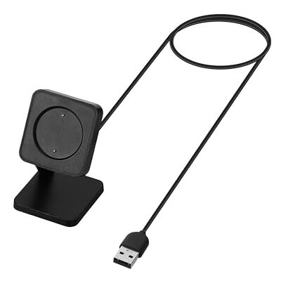 kwmobile Caricabatterie Orologio Fitness Compatibile con Huami Amazfit GTS 4 / GTR 4 / GTR 4 Pro USB Charger Smart Watch Stand Caricatore Smartwatch con Filo 100 cm kwmobile Caricabatterie Orologio Fitness Compatibile con Huami Amazfit GTS 4 / GTR 4 / GTR 4 Pro USB Charger Smart Watch Stand Caricatore Smartwatch con Filo 100 cm