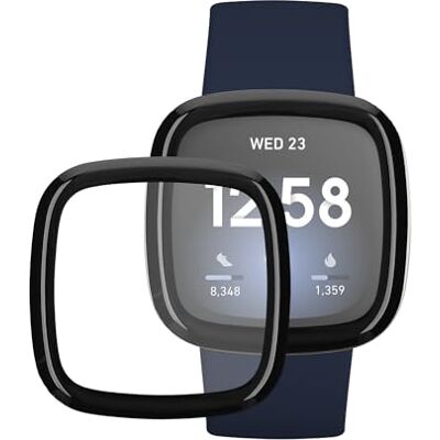 kwmobile Pellicola Protettiva Smartwatch Compatibile con Fitbit Versa 3 Protezione Protettore Schermo Anti Impronte Antiurto Set 2 Pezzi kwmobile Pellicola Protettiva Smartwatch Compatibile con Fitbit Versa 3 Protezione Protettore Schermo Anti Impronte Antiurto Set 2 Pezzi