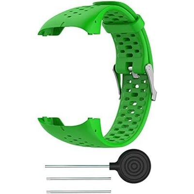 INF Cinturino compatibile per Polar M400/M430, Silicone, Cinturino di ricambio per Polar M400/M430 (Green) INF Cinturino compatibile per Polar M400/M430, Silicone, Cinturino di ricambio per Polar M400/M430 (Green)
