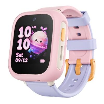 TCL Kids Watch K5, slim, sicuro, GPS preciso, videochiamate, GDPR, nano-SIM, Rosa TCL Kids Watch K5, slim, sicuro, GPS preciso, videochiamate, GDPR, nano-SIM, Rosa