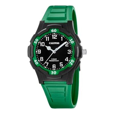 Calypso Orologio Uomo Analogico in Gomma Verde Calypso Orologio Uomo Analogico in Gomma Verde